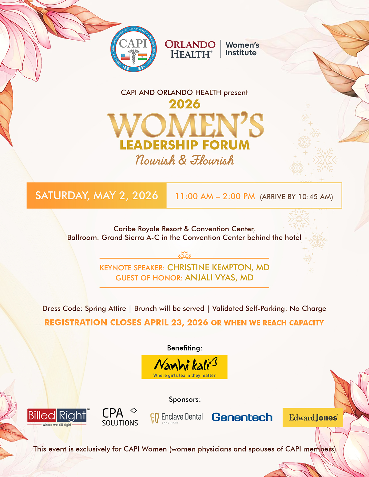CAPI WOMEN'S LEADERSHIP FORUM 2026